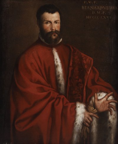 Ritratto postumo del magistrato veneziano Bernardo Bra (1466) da Alessandro Varotari
